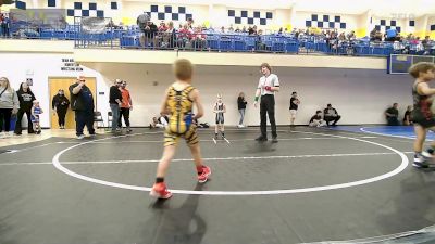 43 lbs Consi Of 8 #2 - Rhett Justice, Pryor Tigers vs Liam Harrison, Coweta Tiger Wrestling