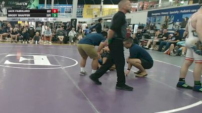 140 lbs Semifinal - Jack Famularo, Grit Mat Club Red - HSC vs Brody Shaffer, Superior Wrestling - HSC