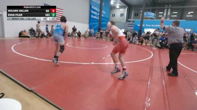 136 lbs Quarterfinal - Holden Deller, Red Lion vs Evan Filer, Cresaptown