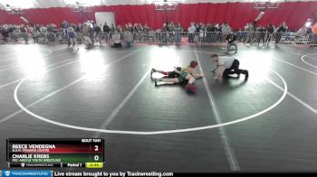 97 lbs Champ. Round 1 - Charlie Krebs, Pec-Argyle Youth Wrestling vs Reece Vendegna, B.A.M. Training Center