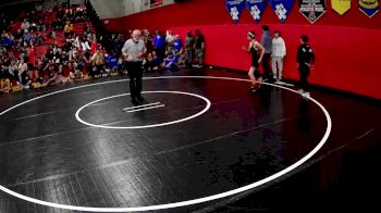 127 lbs Champ. Round 2 - Jeremy Tkach, Burgettstown Hs vs Lukas Smith, Berlin Brothersvalley Hs