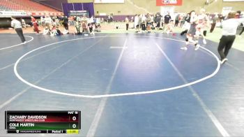 156-156 A Round 1 - Zachary Davidson, Northwest Wrestling Club vs Cole Martin, Iowa