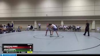 185 lbs Round 1 (6 Team) - Sebastian Perez, Wellington vs Aidan Madden, St Lucie Sheriff PAL