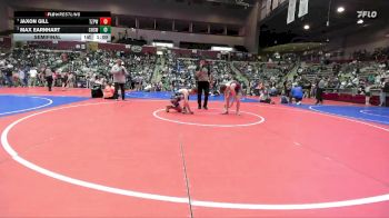 138 lbs Semifinal - Max Earnhart, Conway High School Wrestling vs Jaxon Gill, Team Zulpo Perryville Wrestling