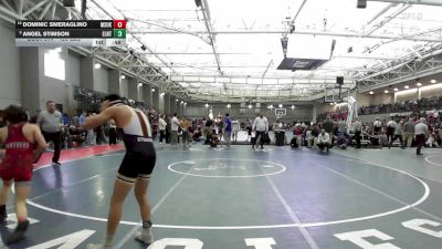 120 lbs Consi Of 8 #1 - Dominic Smeraglino, Masuk vs Angel Stimson, East Lyme/Norwich Tech