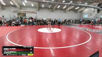 125 lbs Cons. Round 4 - Chloe Kendall, Palmer Ridge vs Aniela Flores, Pomona