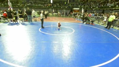 80 lbs Quarterfinal - Brianna Harrison, Newton Girls vs Scarlette Balint, Jefferson, NJ