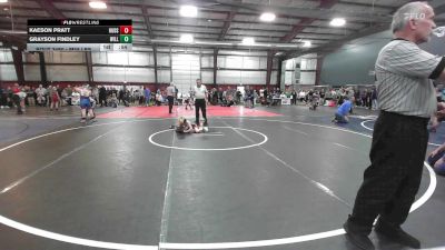 5th Place - Kaeson Pratt, Hudson Falls vs Grayson Findley, Willow Street