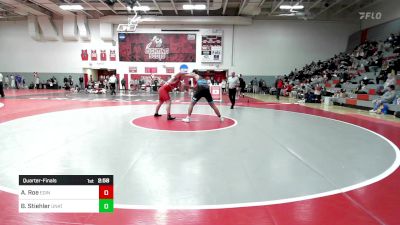 285 lbs Quarterfinal - Aden Roe, Edinboro vs Brandon Stiehler, UNATT - Lock Haven