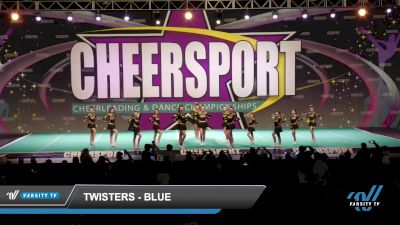 Twisters - Blue [2022 L2 Junior - Small - B] 2022 CHEERSPORT National Cheerleading Championship