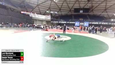 63 lbs 3rd Place Match - Levi Bechtold, Forks Wrestling Club vs Daniel Torres, Mat Demon Wrestling Club