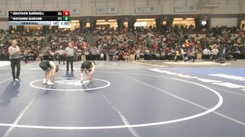 120-2A/1A Semifinal - Grayson Barnhill, South Carroll vs Giovanni Barone, Patuxent