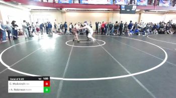 285 lbs Consi Of 8 #2 - Colin McAninch, Haverhill vs Hayden Robinson, Raymond Rams