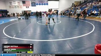 285 lbs Cons. Round 2 - Jeffrey Gottula, Laramie vs Charlie Green, Cheyenne East