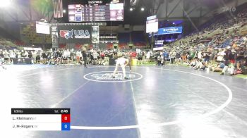 126 lbs Rnd Of 32 - Layne Kleimann, Utah vs Jj McComas-Rogers, Oklahoma