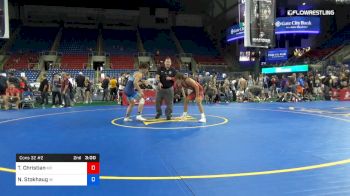 145 lbs Cons 32 #2 - Trevor Christian, Missouri vs Nate Stokhaug, Wisconsin