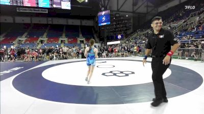 100 lbs Cons. Rd Of 32 - Megan Cornett, AK vs Reagan Radtke, OH