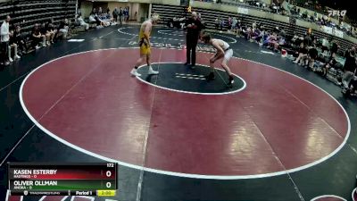 172 lbs Round 3 (4 Team) - Kasen Esterby, Hastings vs Oliver Ollman, Anoka