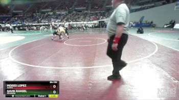 6A-132 lbs 1st Place Match - Moises Lopez, Aloha vs Gavin Rangel, Newberg
