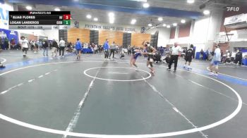 126 lbs Cons. Round 3 - Elias Flores, Northview vs Logan Landeros, Central Union