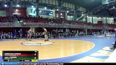 190 lbs Round 3 (4 Team) - Sam Lungrin, Kearney vs Christian Zuniga, Lincoln Southeast