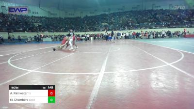 160 lbs Round Of 32 - Azariah Rainwater, Tulsa Union vs Madoxx Chambers, Bridge Creek Wrestling