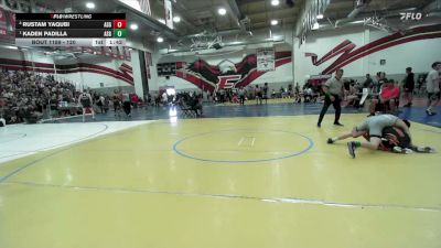 120 lbs Semifinal - Kaden Padilla, Alta Loma High School vs Rustam Yaqubi, Panther Academy Of Wrestling