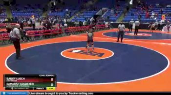 105 lbs Cons. Round 2 - Bailey Lusch, East Peoria vs Samarah Goldstein, Lincolnshire (Stevenson)