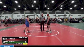 180 lbs Round 3 - Tanner Arledge, UNIO vs Blake Bostelman, PAHE