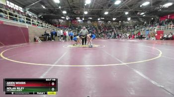 120 lbs Cons. Round 1 - Nolan Riley, Columbus North vs Aiden Woods, Franklin