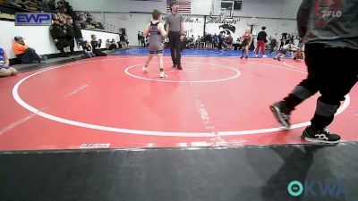 90 lbs Rr Rnd 1 - Jace Keim, Wagoner Takedown Club vs Brady Hembree, Wyandotte Youth Wrestling