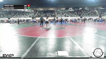 143 lbs Consolation - Tinsley Nett, Norman Jr High vs Ayanna Cruz, Shawnee Wrestling