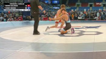 120 lbs Semis - Mateo Gallegos, PA vs Corey Brown, MD