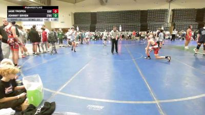 106 lbs Rr Rnd 4 - Jase Tropea, Centurion MS vs Johnny Erven, Shore Thing Wave