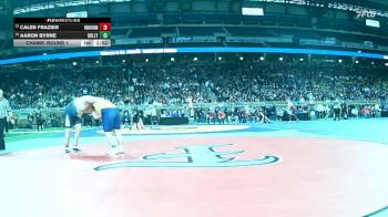 D2-106 lbs Champ. Round 1 - Caleb Frazier, New Boston Huron vs Aaron Byrne, Holly