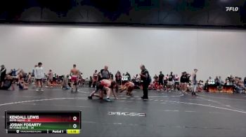 125 lbs Round 8 (10 Team) - Kendall Lewis, Bomb Squad vs Josiah Fogarty, MF Purge Elite