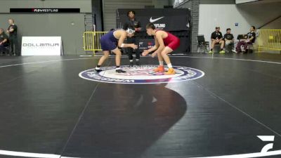 All Cadet Boys Freestyle Upper - 165 lbs Champ. Round 2 - Salvador Ortega, San Pedro High School Wrestling vs Jorge Urtado, San Juan High School Wrestling