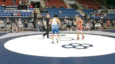 138 lbs Champ. Rd Of 32 - Cayden Neisen, Minnesota vs Kain Ornelas, Nebraska