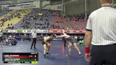 165 lbs Placement Matches (16 Team) - Cory Peterson, McKendree vs Trenton Munoz, Nebraska-Kearney