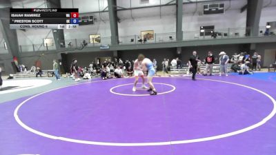 Junior Boys GR - 157 lbs Cons. Round 6 - Isaiah Ramirez, WA vs Preston Scott, OK