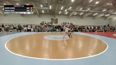 126 lbs Cons. Round 1 - Zakri Elkins, Mountain View vs Josiah Arce, Doherty