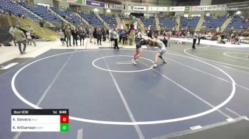 157 lbs Consi Of 8 #2 - Kyle Stevens, Mile High WC vs Kruse Williamson, Beatrice HS