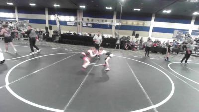 80 lbs Semifinal - Jillian Vollhardt, Red Wave vs Izabella Beans, Vail Wr Ac