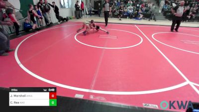 61 lbs Quarterfinal - Jaxon Marshall, Arkansas Warthawgs vs Chacen Rea, Warner Eagles Youth Wrestling