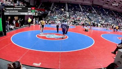 2A-190 lbs Quarterfinal - Demond Hutchins, Miller Grove vs Jed Rountree, Cook