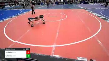 60 lbs Quarterfinal - Savannah Phelan, Legacy Wrestling vs Ellison Torres, EGWA