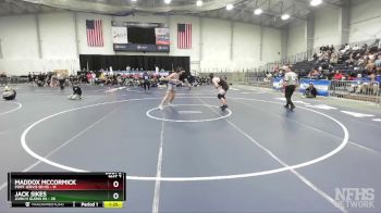 190 lbs Round 2 (3 Team) - Jack Sikes, John H Glenn HS vs Maddox McCormick, Port Jervis Sr HS