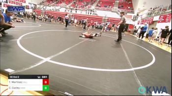 49 lbs Rr Rnd 2 - Teagen Martinez, Carl Albert vs Cannon Corley, Choctaw Ironman Youth Wrestling