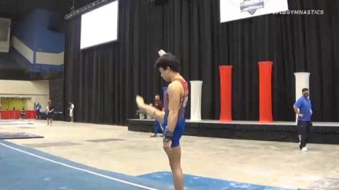 Tyler Flores - Floor, West Coast Olympic Gymnastics Academy - 2021 USA Gymnastics Development Program National Championships