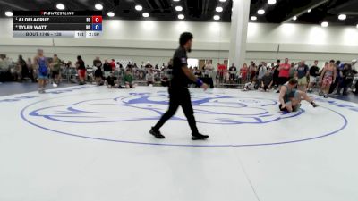 138 lbs Semis - AJ DeLaCruz, SC vs Tyler Watt, NC